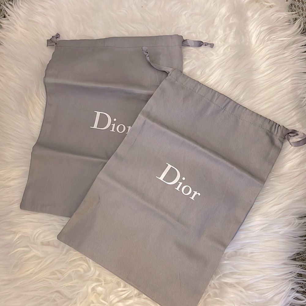 Brand new Dior shoe dustbags - sold as a pair